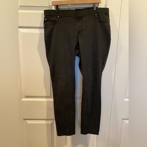 EUC Black Pull on Jeans from INC